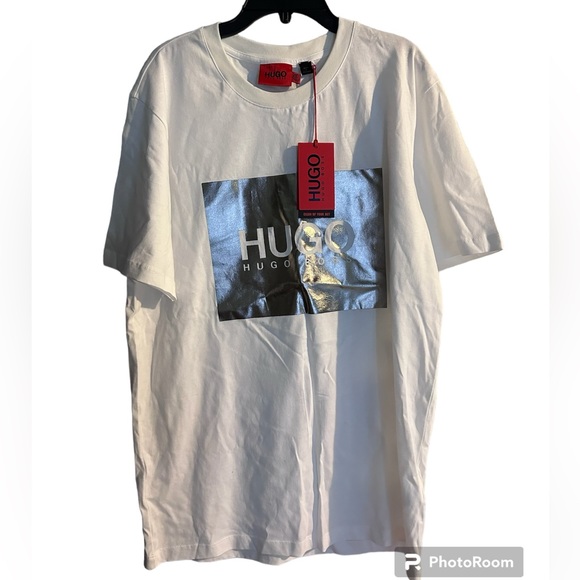 Hugo Boss Men’s White Tshirt size Medium - Picture 1 of 5